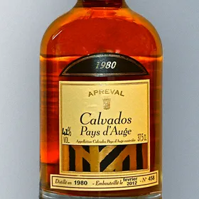 Manoir d'Apreval Calvados Millésime 1980