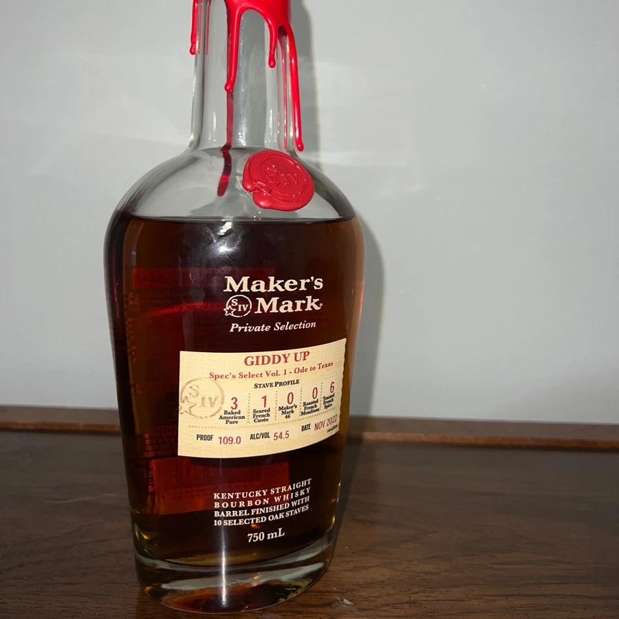 Makers Mark - giddy up - spec's select vol. 1
