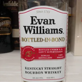 Evan Williams Bottled-in-bond 12th anniversary edition
