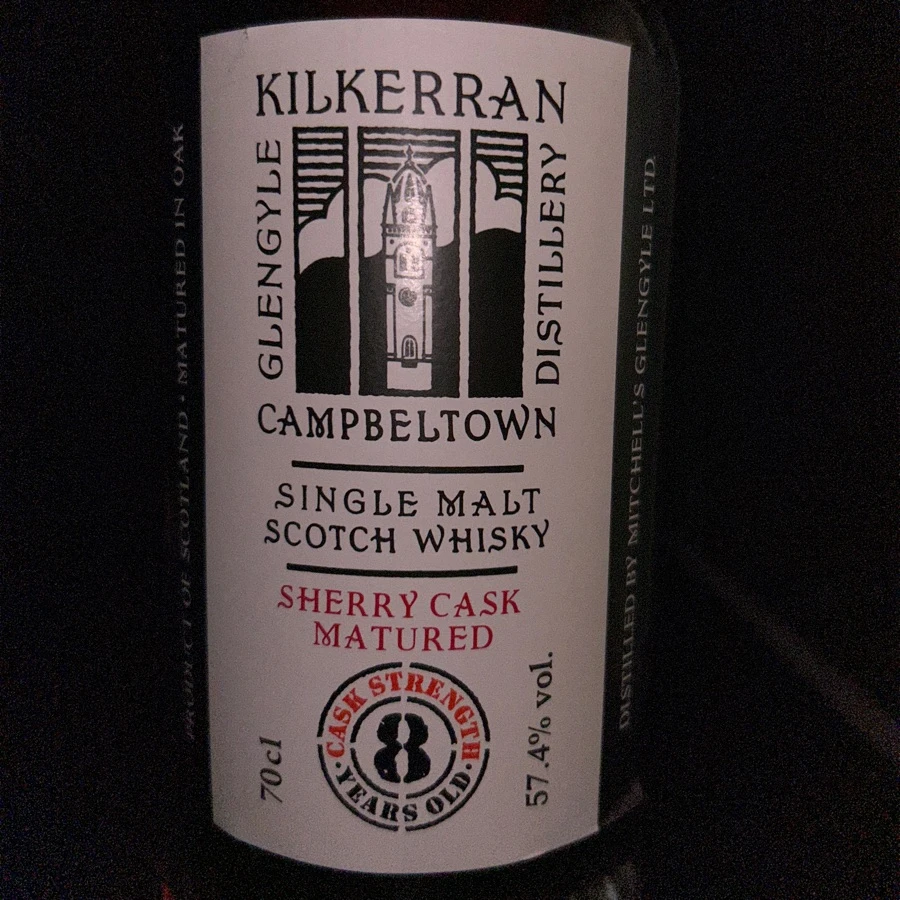 Kilkerran 8Y Sherry Cask Matured 57.4%