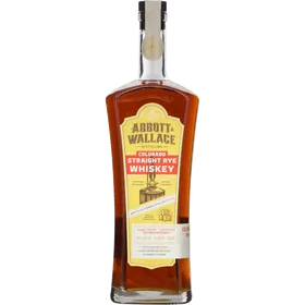 Abbott & Wallace Colorado Straight Rye Whiskey