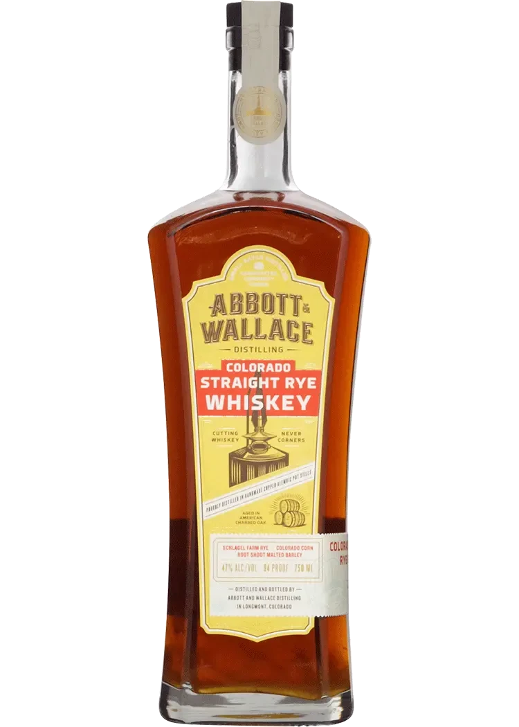 Abbott & Wallace Colorado Straight Rye Whiskey