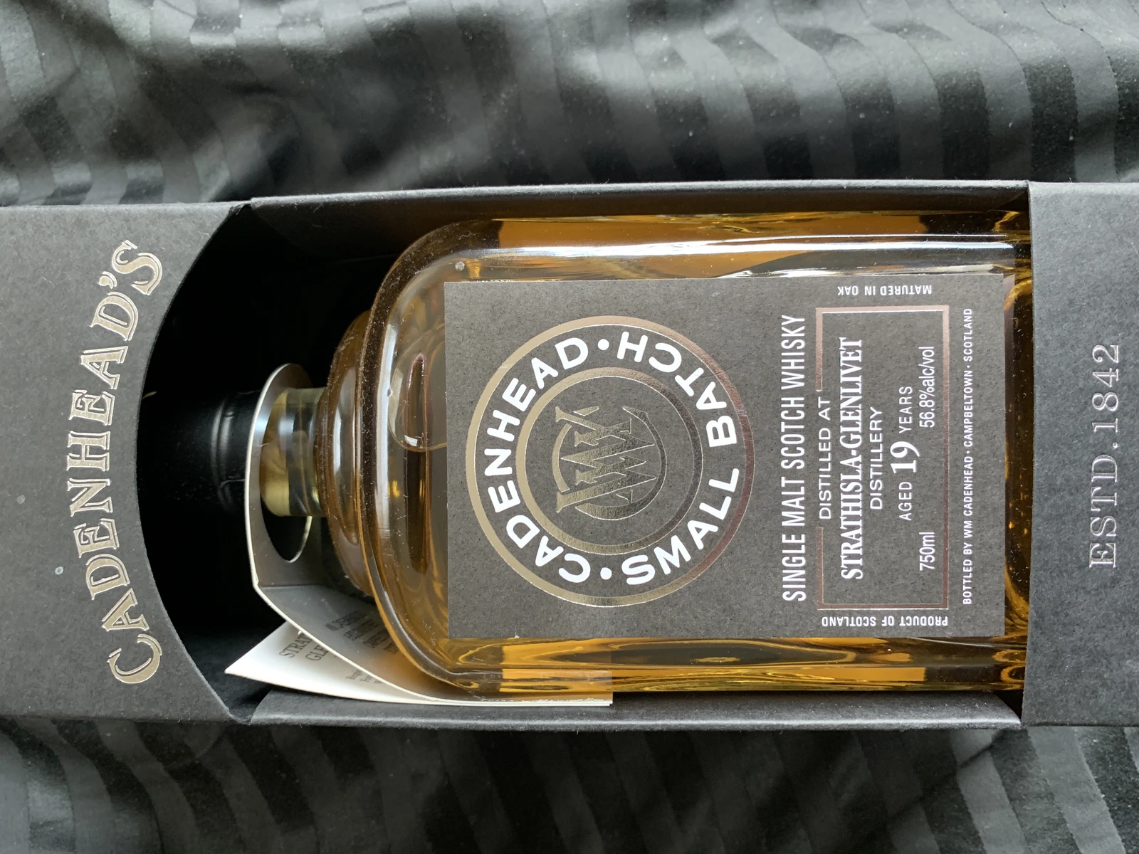 Strathisla-Glenlivet 19 Year Small Batch (Cadenhead's)