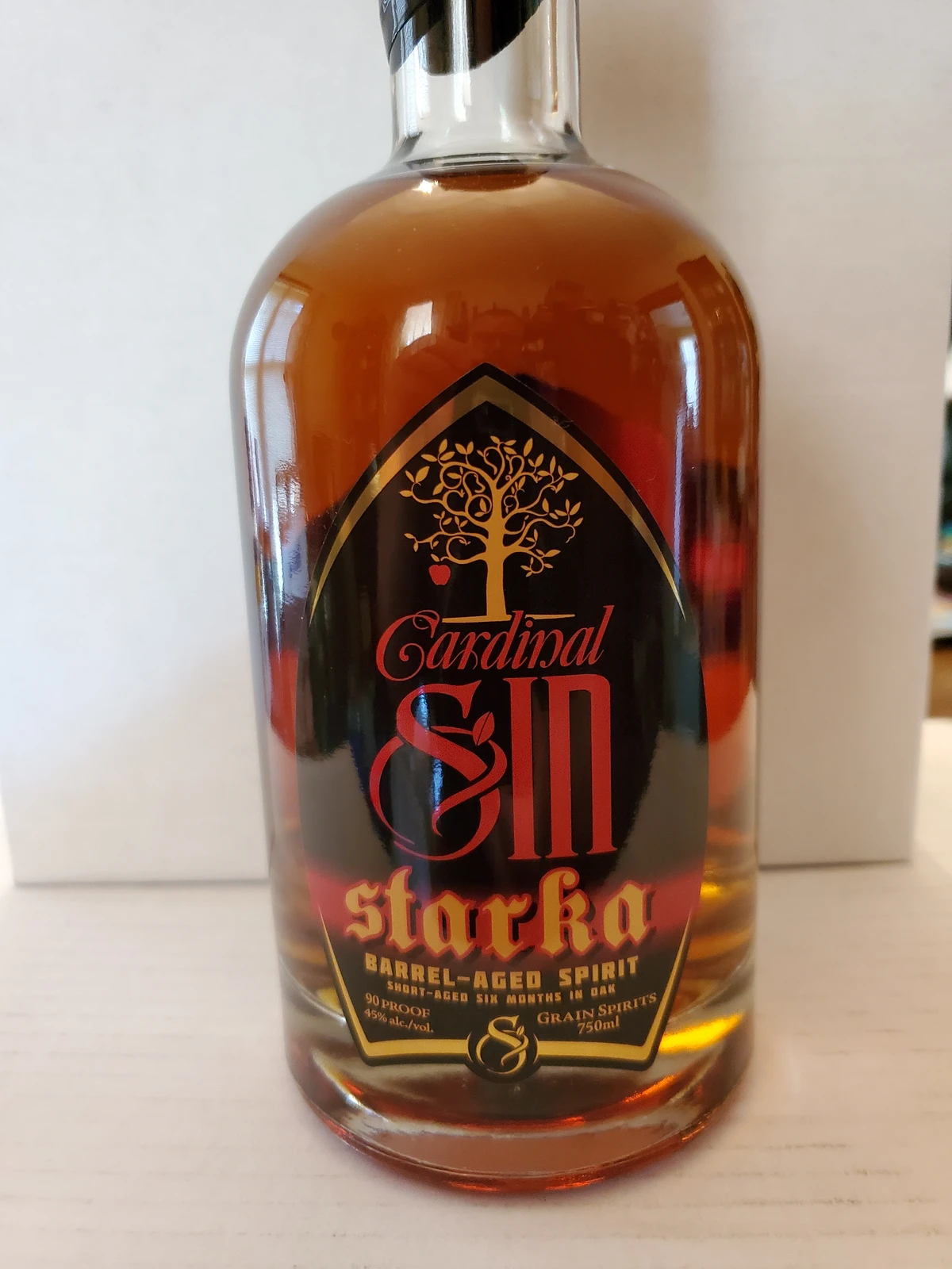 St. Louis  Distillery Cardinal Sin Starka