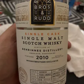Berry Bros & Rudd Single Cask Single Malt Whisky 2010