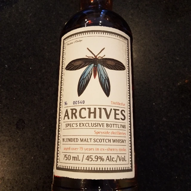 Archives Spec's Exclusive Bottling Blended Malt