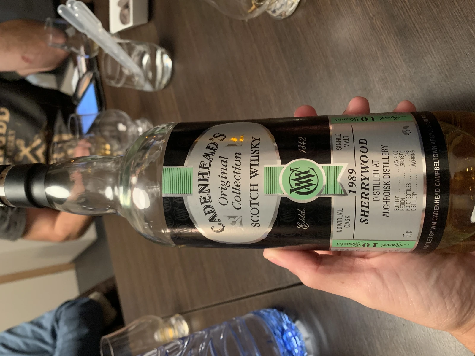 Auchroisk 1989 10 Year Sherrywood Original Collection (Cadenhead's)