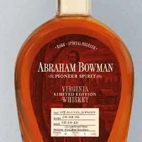 Abraham Bowman Gingerbread Beer Finished Bourbon