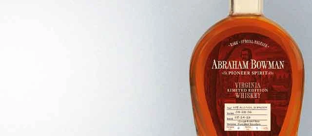 Abraham Bowman Gingerbread Beer Finished Bourbon