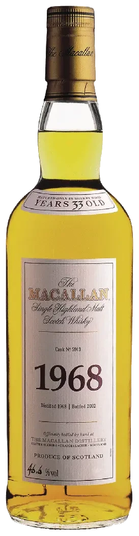 Macallan Fine And Rare 1968