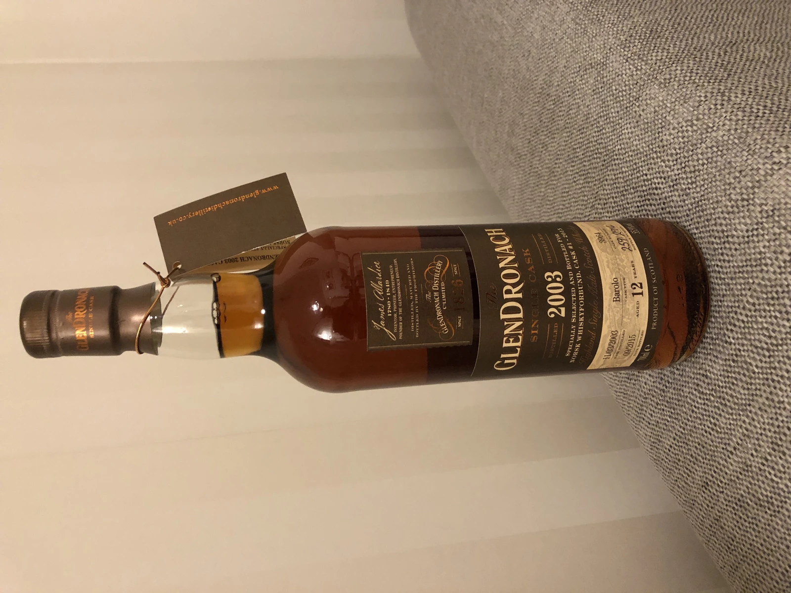 Glendronach Single Cask Barolo Cask 12 years