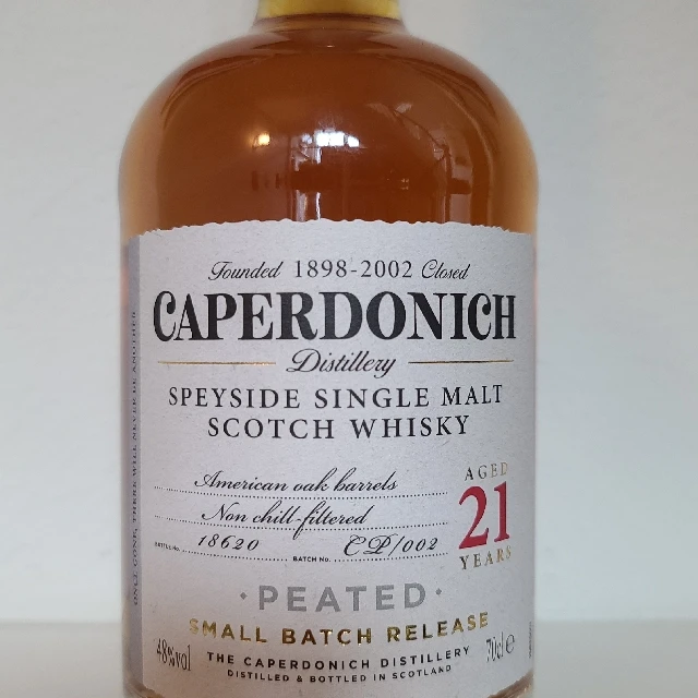Caperdonich 21 Year Peated