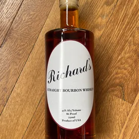 Richard's Straight Bourbon Whiskey