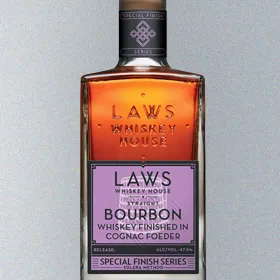 Laws Straight Bourbon Finished in Cognac Foeder (2023 Release)