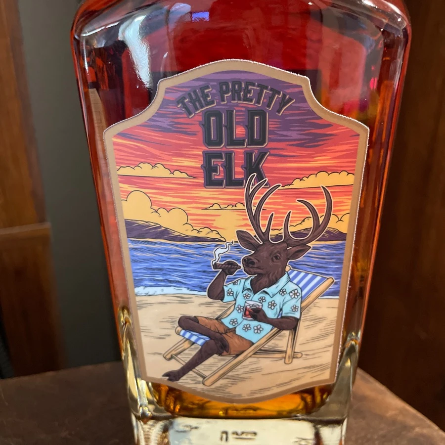 Old Elk Wheated Bourbon "The Pretty Old" Bourbon Junkies Barrel Pick