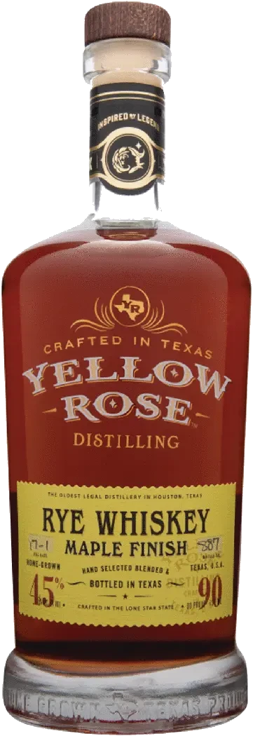 Yellow Rose Rye Whiskey Maple Finish