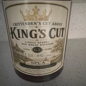Crittenden's Cut Above (King's Cut) singke barrel RED Wheat bourbon