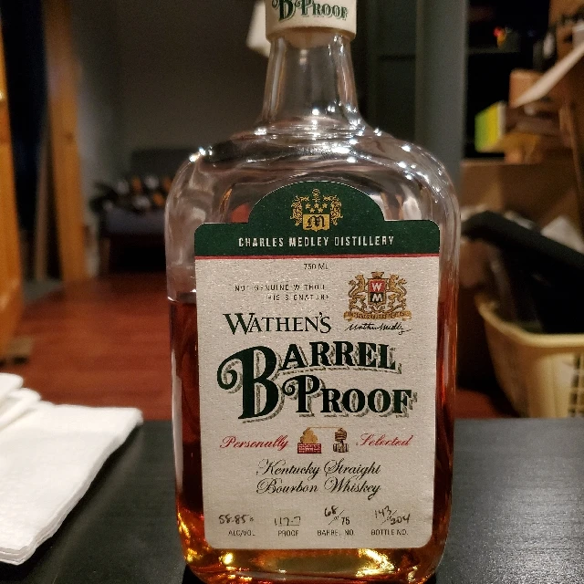 Wathen's Barrel Proof Bourbon 58.85%