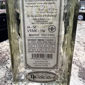 Fortaleza Lot 163-B Blanco Tequila