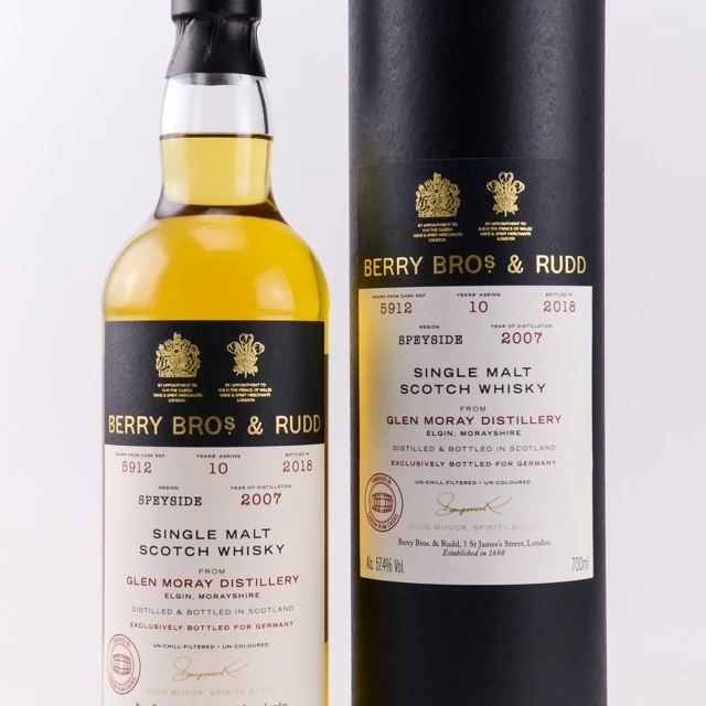 Glen Moray 2007/2018 10 Year (Berry Bros. & Rudd)