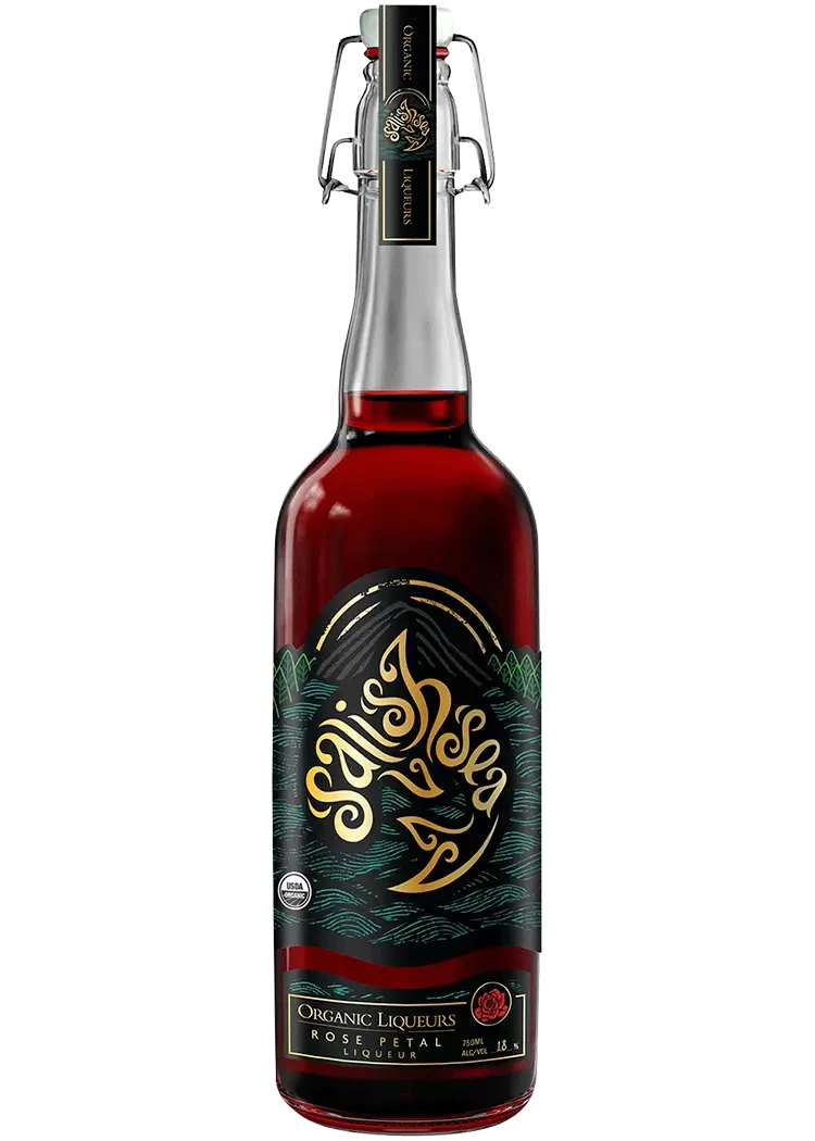 Salish Sea Rose Petal Liqueur