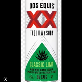 Dos Equis Tequila & Soda Classic Lime