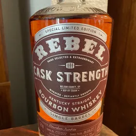 Rebel Cask Strength Bourbon Junkies Single Barrel Select