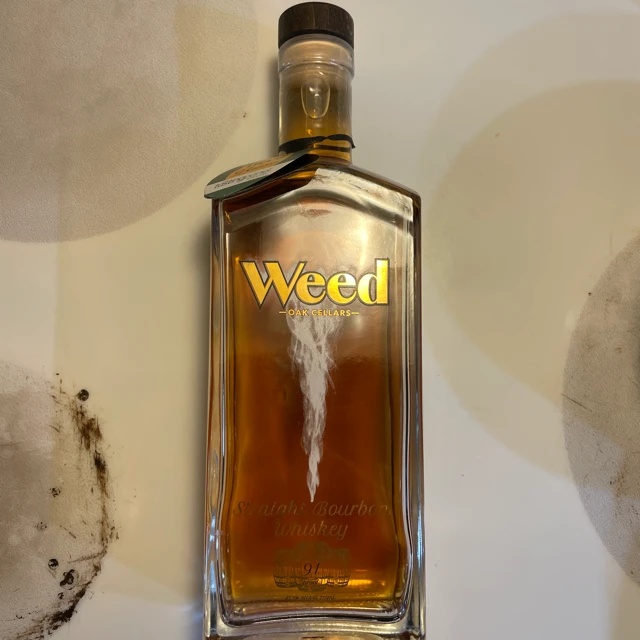 Weed Oak Cellars Straight Bourbon Whiskey