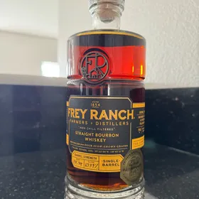 Frey Ranch Single Barrel Cask Strength Four Grain Straight Bourbon (Old Oaks Barrel Pick)