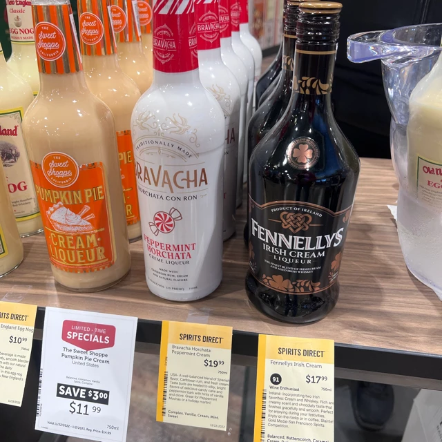 Bravacha Peppermint Horchata Cream Liquor