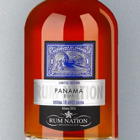 Rum Nation Panama Solera 18 Year (2016 Release)