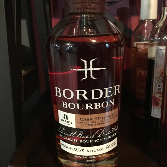 Border Bourbon Cask Strength Single Barrel (Aman's)