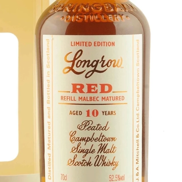 Longrow Red 10 Year Refill Malbec Matured