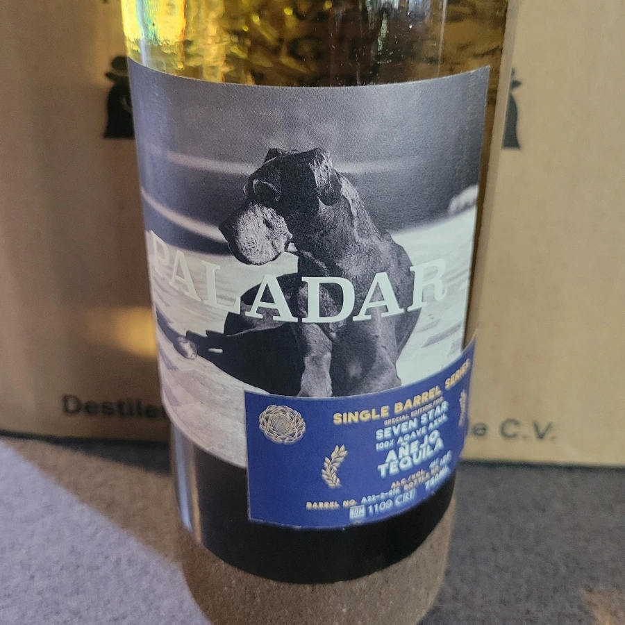 Paladar Single Barrel Series Anejo Tequila (Seven Star)