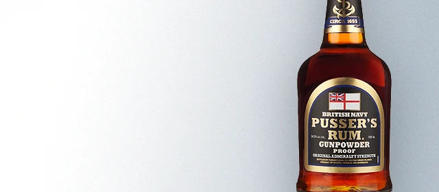 Pusser's Rum Gunpowder Proof (Black Label)
