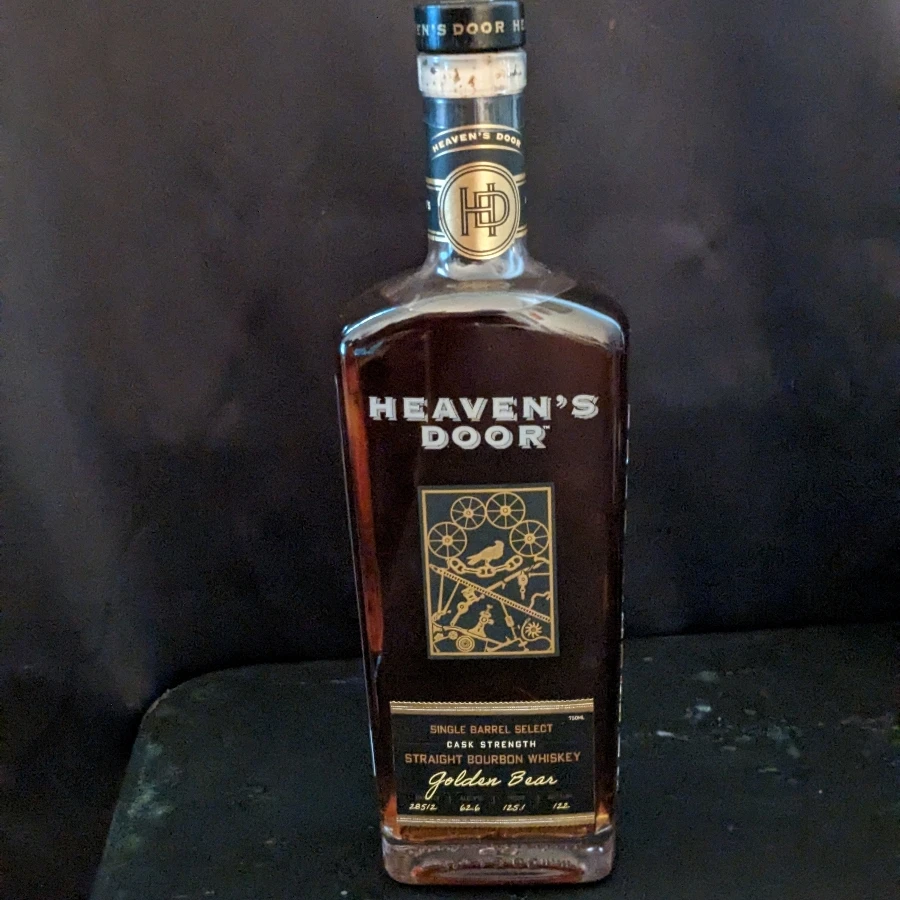 Heaven's Door Single Barrel Select Cask Strength Golden Bear Store Pick