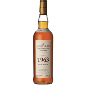 Macallan Fine And Rare 1963