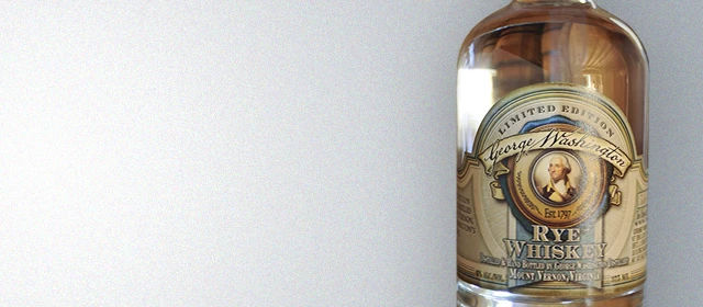 George Washington Unaged Rye Whiskey