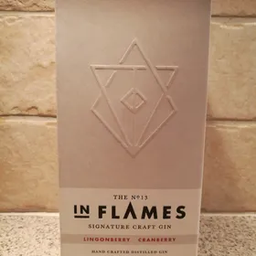The No 13 In Flames Gin Lingonberry Cranberry