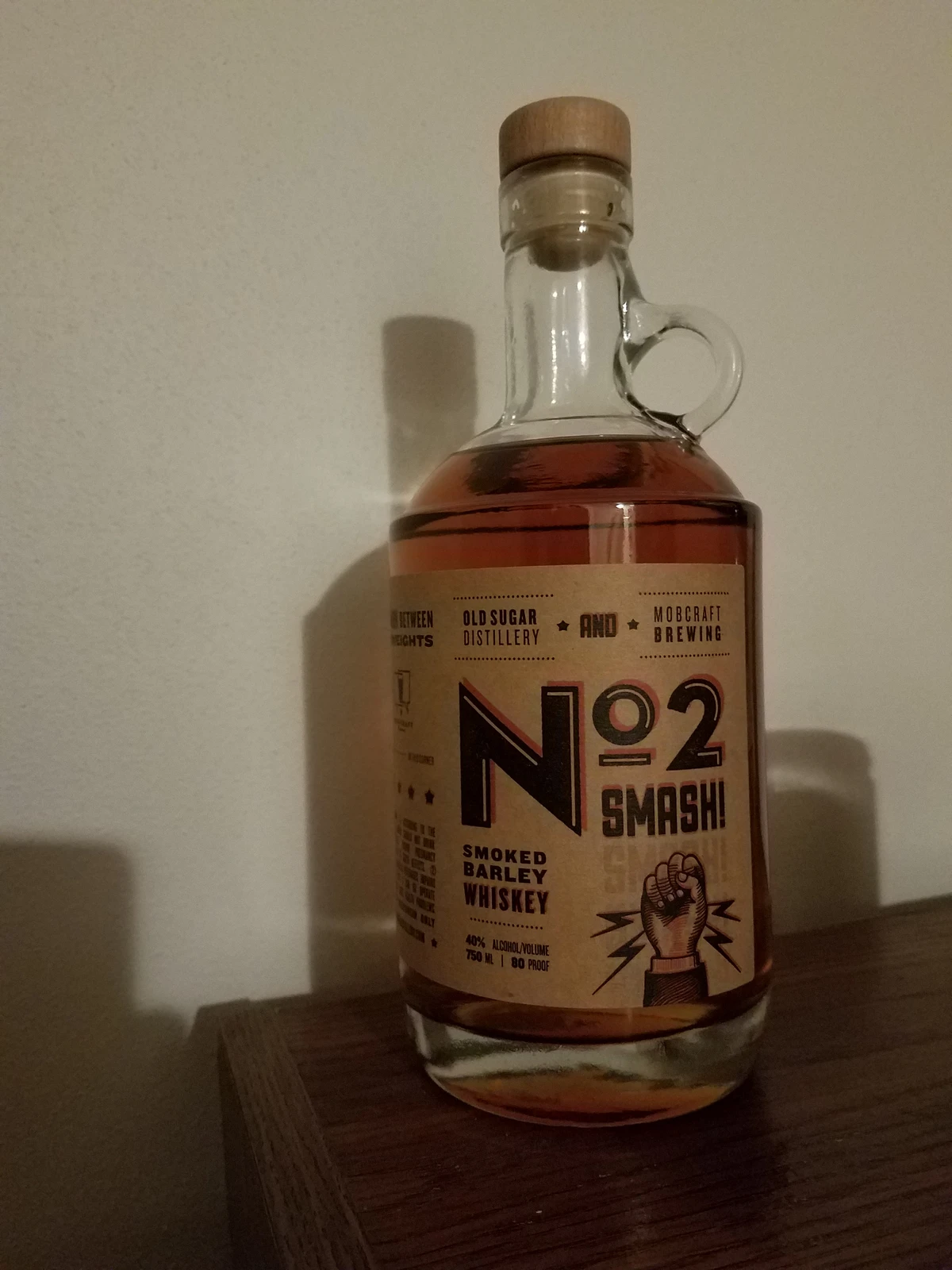 No 2 Smash Smoked Barley Whiskey