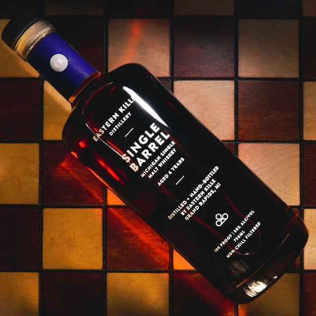 Eastern Kille Michigan Single Malt Whiskey, Single Barrel EK Pick, Aged 6 Years