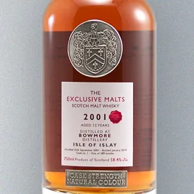 Bowmore 2001 12 Year (The Exclusive Malts)