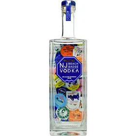 Nj Beach Badge Vodka
