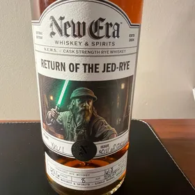 New Era (Return of the JED-RYE) singke barrel rye whiskey