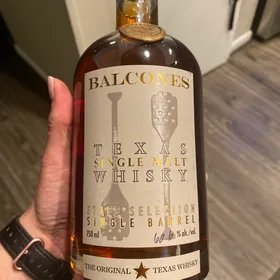 Balcones Texas single malt whiskey, staff selection