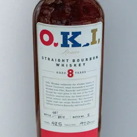 O.K.I. 8 Year Reserve Straight Bourbon