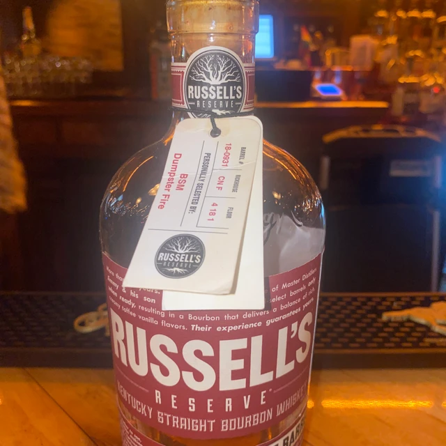 Russell's Reserve BSM Dumpster Fire
