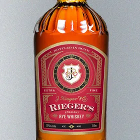 Rieger's 6 Year Bottled in Bond Straight Rye (Fall 2021)