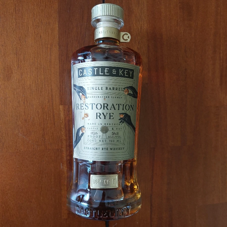 Castle & Key Restoration Rye Single Barrel Select (Festival Foods)
