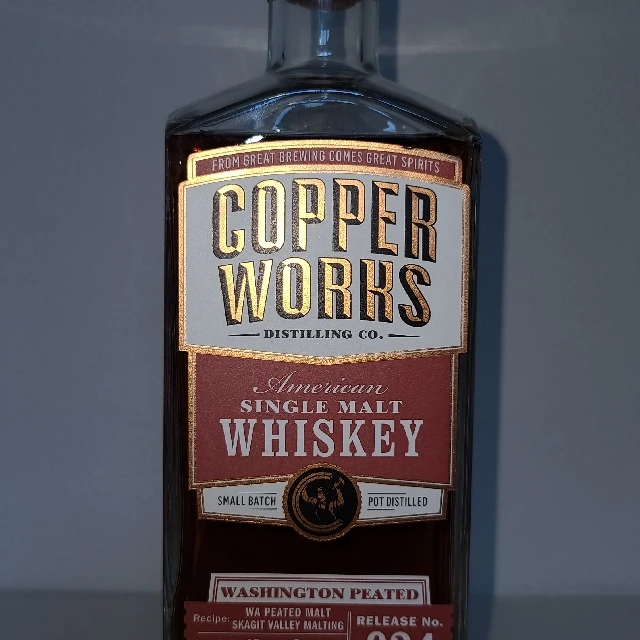 Copperworks American Single Malt (Release No. 034)